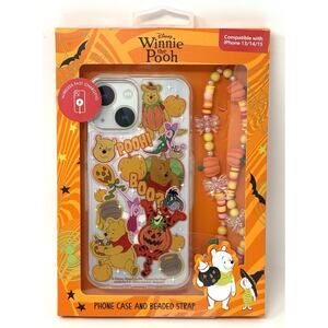 Disney Winnie The Pooh Halloween Skinnydip iPhone 13 / 14 / 15 Case Beaded Strap